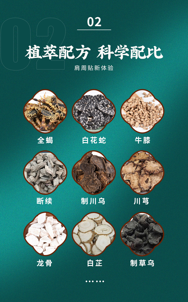植萃配方，科學配比